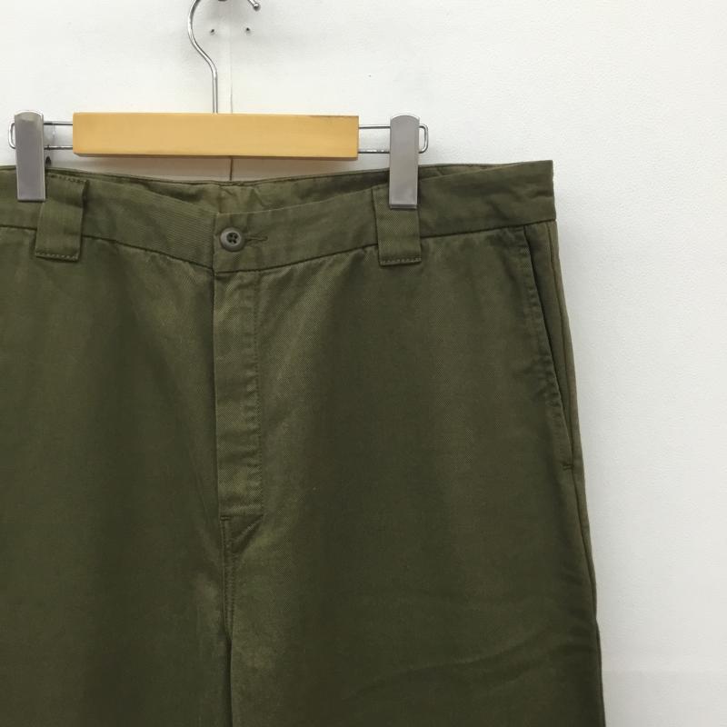 カーハートダブリューアイピー Carhartt WIP パンツ ワークパンツ、ペインターパンツ BRANDFORD PAMT 33インチ 無地 カーキ / カーキ / メンズ USED 古着 中古 10128841