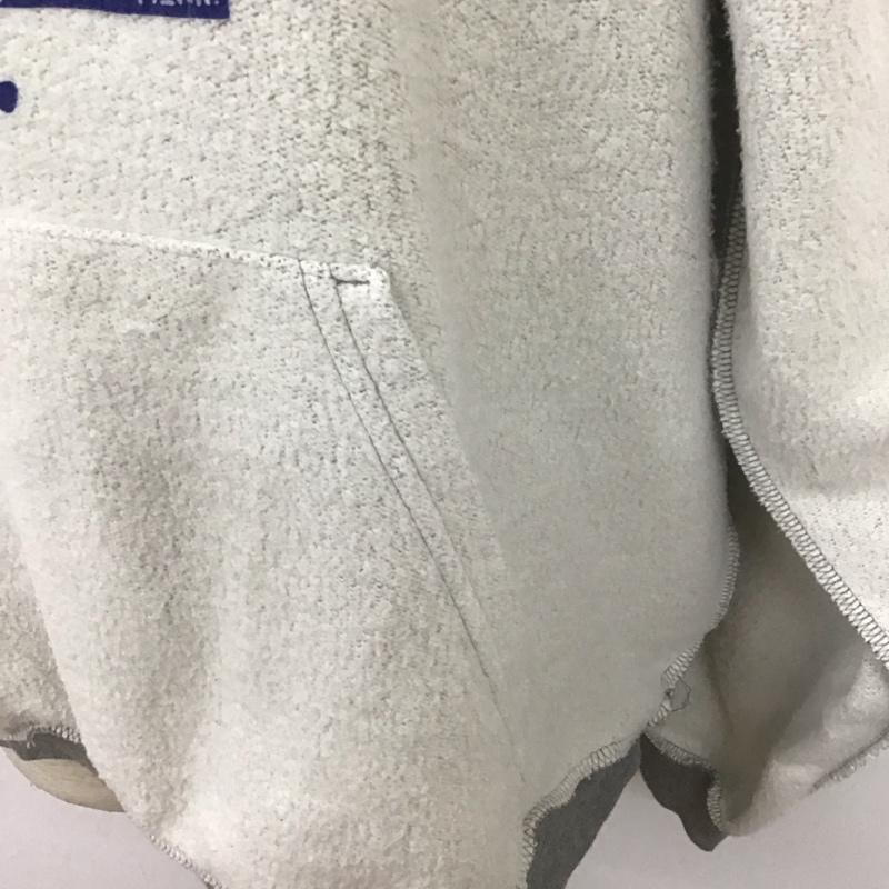 アディダス adidas パーカー 長袖 ec7306 パーカー 長袖スエット スポーツウェア ロゴ、文字 灰 / グレー / メンズ USED 古着 中古 10108486