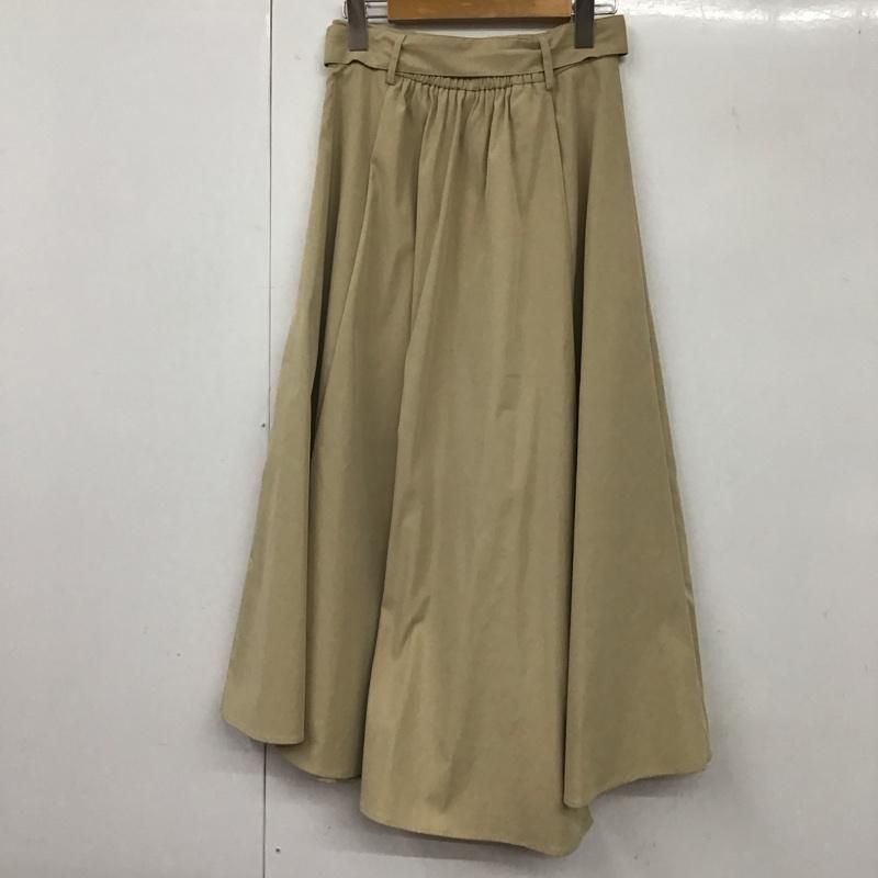 アルシーヴ archives スカート ロングスカート 無地 ベージュ / ベージュ /  レディース USED 古着 中古 10131856