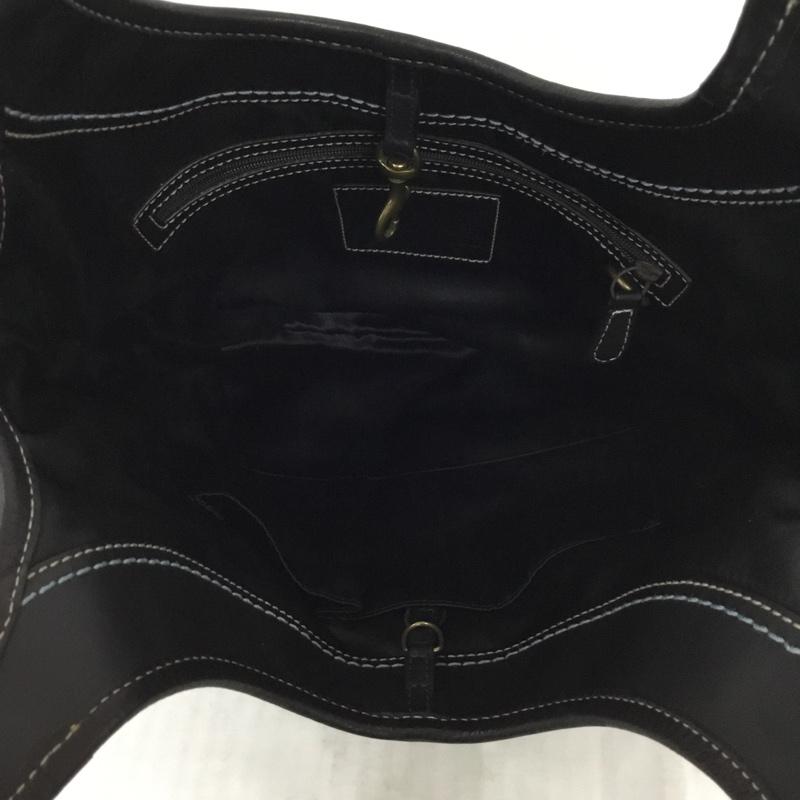 コーチ COACH トートバッグ トートバッグ 11280 シグネチャー 総柄 ベージュ / ベージュ / X 黒 / ブラック / レディース USED 古着 中古 10109901