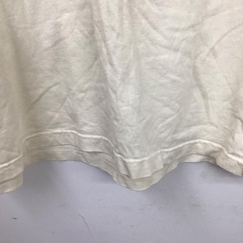 スタディオクリップ studio CLIP Tシャツ 半袖 FREE プリント X ロゴ、文字 オフホワイト / オフホワイト / レディース USED 古着 中古 10129741