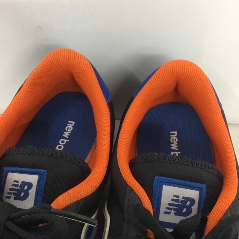 ニューバランス New Balance スニーカー スニーカー U410BBY 22.5cm 22.5cm ロゴ、文字 紺 / ネイビー / X 橙 / オレンジ / レディース USED 古着 中古 10140474