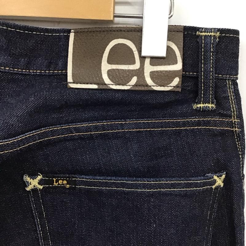 リー Lee パンツ デニム、ジーンズ デニムパンツ スリムパンツ カジュアルパンツ ジーンズ 31インチ 無地 インディゴ / インディゴ /  メンズ USED 古着 中古 10124944