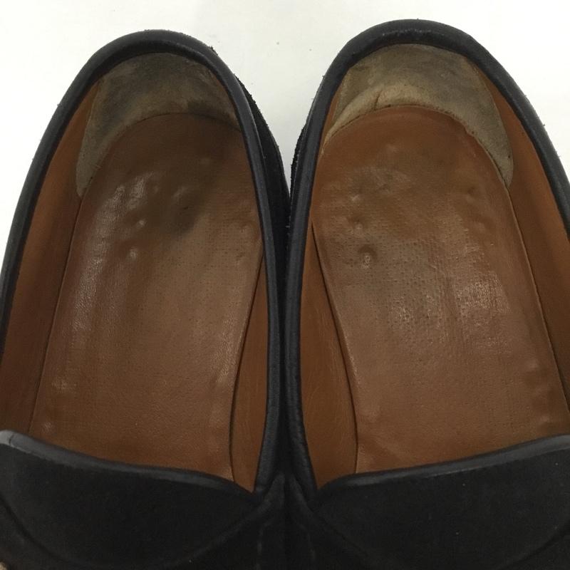 サルヴァトーレフェラガモ Salvatore Ferragamo ローファー ローファー UR19106 ガンチーニローファー 7.5EE 無地 黒 / ブラック / X 金 / ゴールド / メンズ USED 古着 中古 10128813