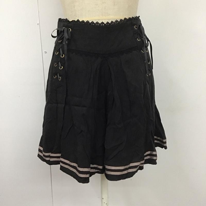 アクシーズファム axes femme パンツ ショートパンツ M 無地 黒 / ブラック / レディース USED 古着 中古 10110287