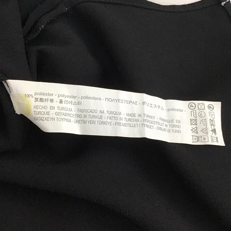 ザラ ZARA カットソー 長袖 9479/051/800 M 無地 黒 / ブラック / レディース USED 古着 中古 10131183