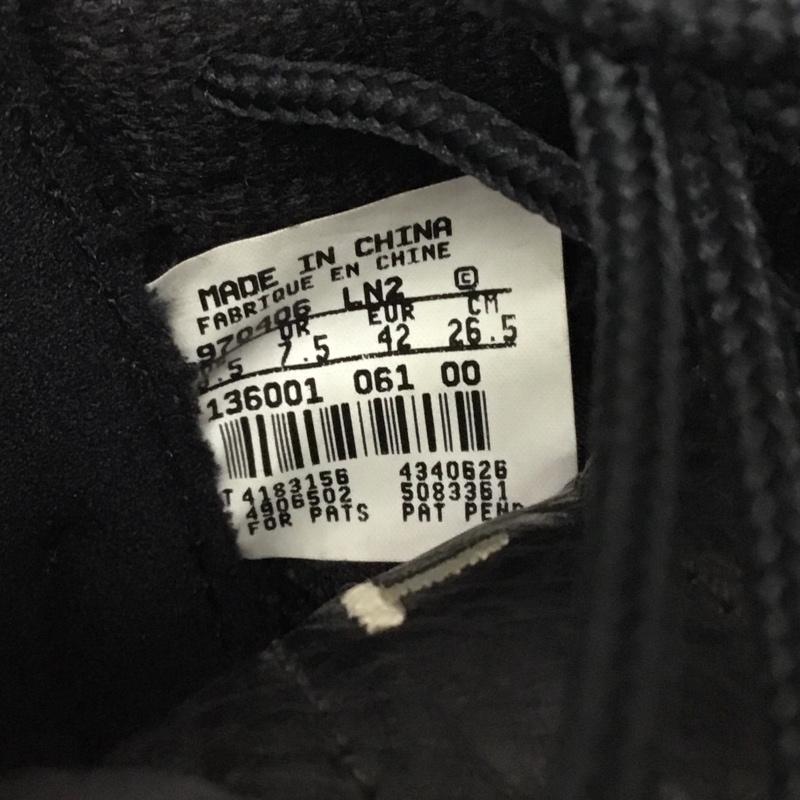 ナイキ NIKE スニーカー スニーカー 136001 061 AIR JORDAN 12 26.5cm 観賞用 26.5cm ワンポイント 黒 / ブラック / X 白 / ホワイト / メンズ USED 古着 中古 10113514