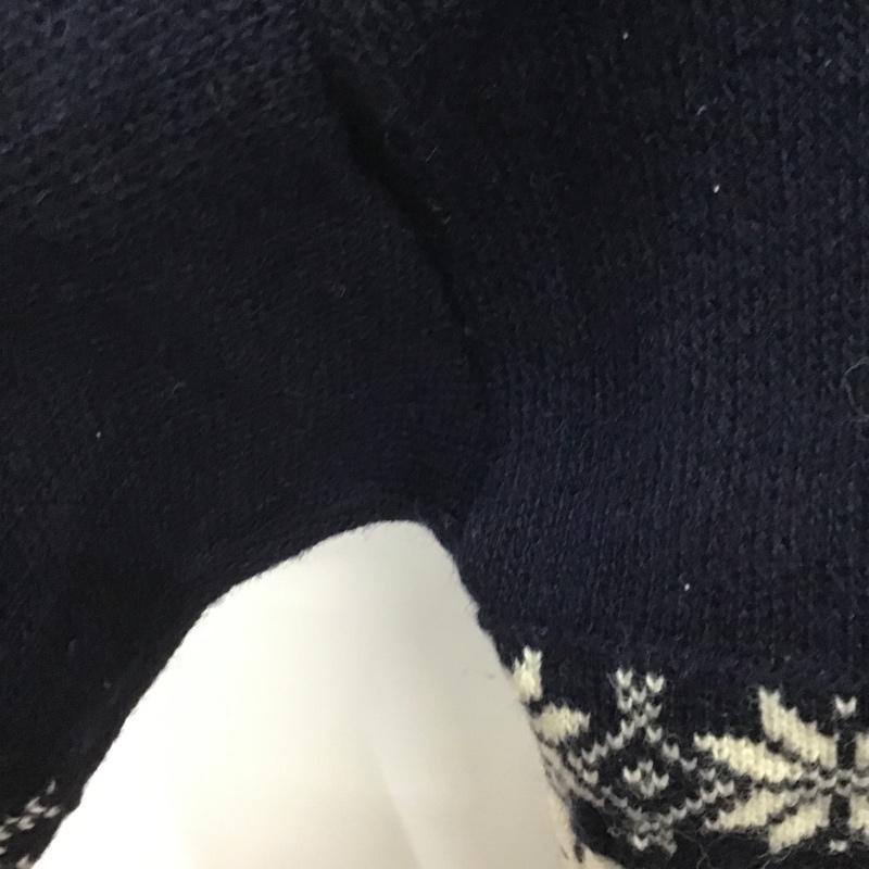 古着 USED ニット、セーター 長袖 S 無地 紺 / ネイビー / メンズ USED 古着 中古 10105685