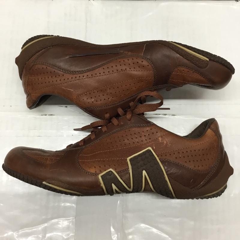 メレル MERRELL スニーカー スニーカー 1105 カジュアルシューズ UK9 US:9.5 ロゴ、文字 茶 / ブラウン / メンズ USED 古着 中古 10119894
