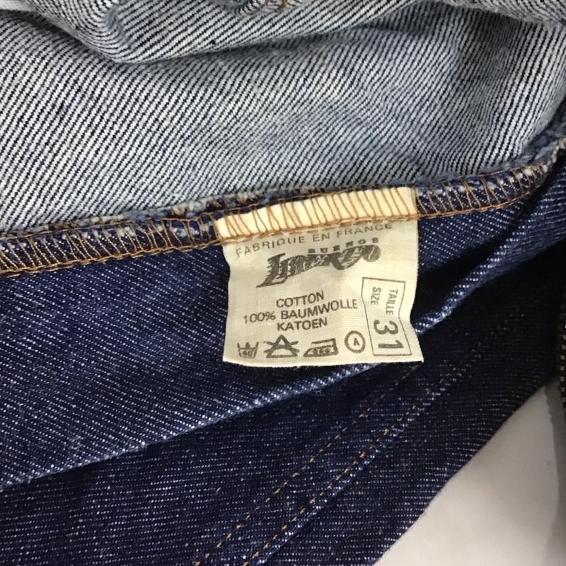 古着 USED パンツ デニム、ジーンズ デニムパンツ ワイドパンツ Gパン 31インチ 無地 インディゴ / インディゴ / メンズ USED 古着 中古 10129251
