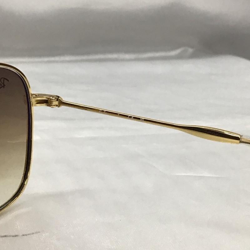レイバン Ray-Ban めがね・サングラス サングラス RB3706 グラデーションレンズ ロゴ、文字 茶 / ブラウン / X 金 / ゴールド / メンズ USED 古着 中古 10121230