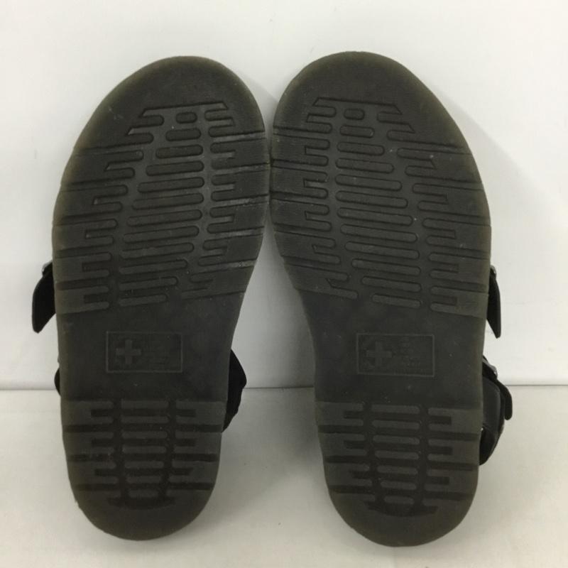 ドクターマーチン Dr.Martens サンダル サンダル レザー UK6 US:7 無地 黒 / ブラック / レディース USED 古着 中古 10131647