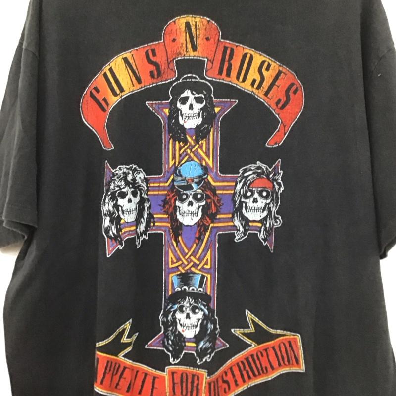 古着 USED Tシャツ 半袖 半袖カットソー プリントTシャツ クルーネックカットソー バンドTシャツ 古着 プリント 黒 / ブラック / メンズ USED 古着 中古 10139671