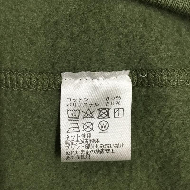 サプール SAPEur パーカー 長袖 長袖パーカー フード付きパーカー 刺繍スウェット トレーナー M ロゴ、文字 カーキ / カーキ / メンズ USED 古着 中古 10109295