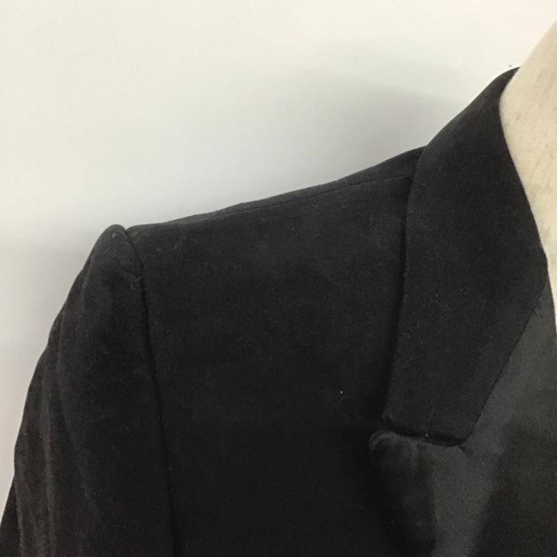 アレキサンダーマックイーン ALEXANDERMCQUEEN ジャケット、上着 ジャケット、ブレザー ロング丈 チェスターコート 46 無地 黒 / ブラック / メンズ USED 古着 中古 10106800