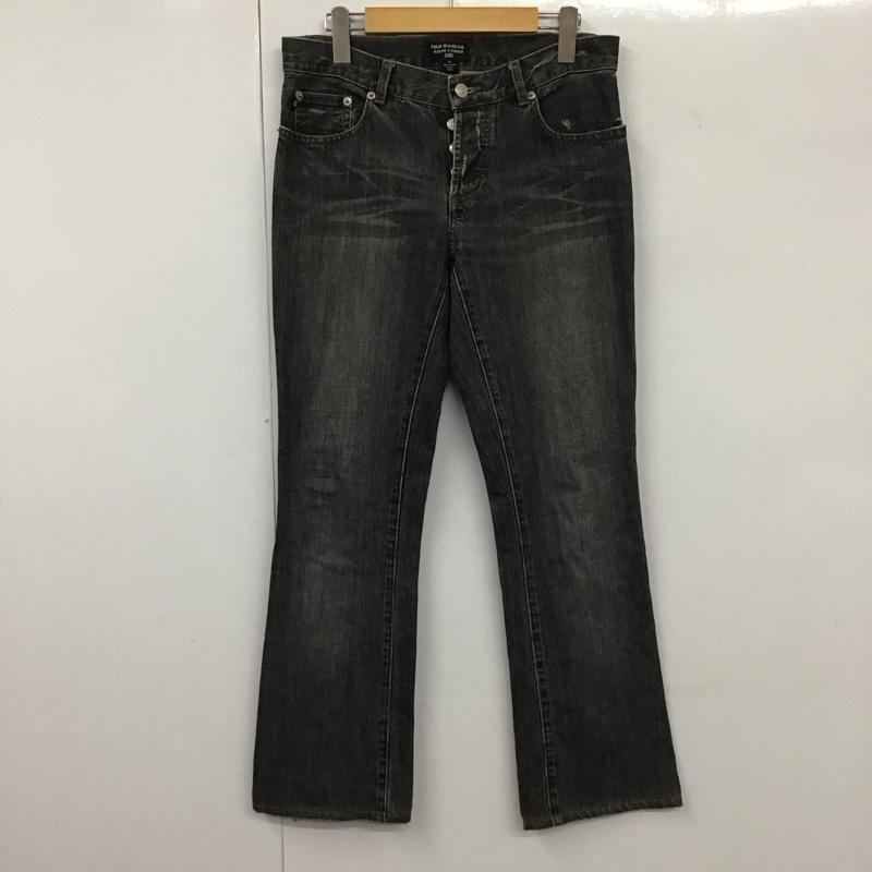 ポロジーンズカンパニー POLOJEANSCO. パンツ デニム、ジーンズ デニムパンツ スリムパンツ カジュアルパンツ Gパン 4 無地 黒 / ブラック / メンズ USED 古着 中古 10131157