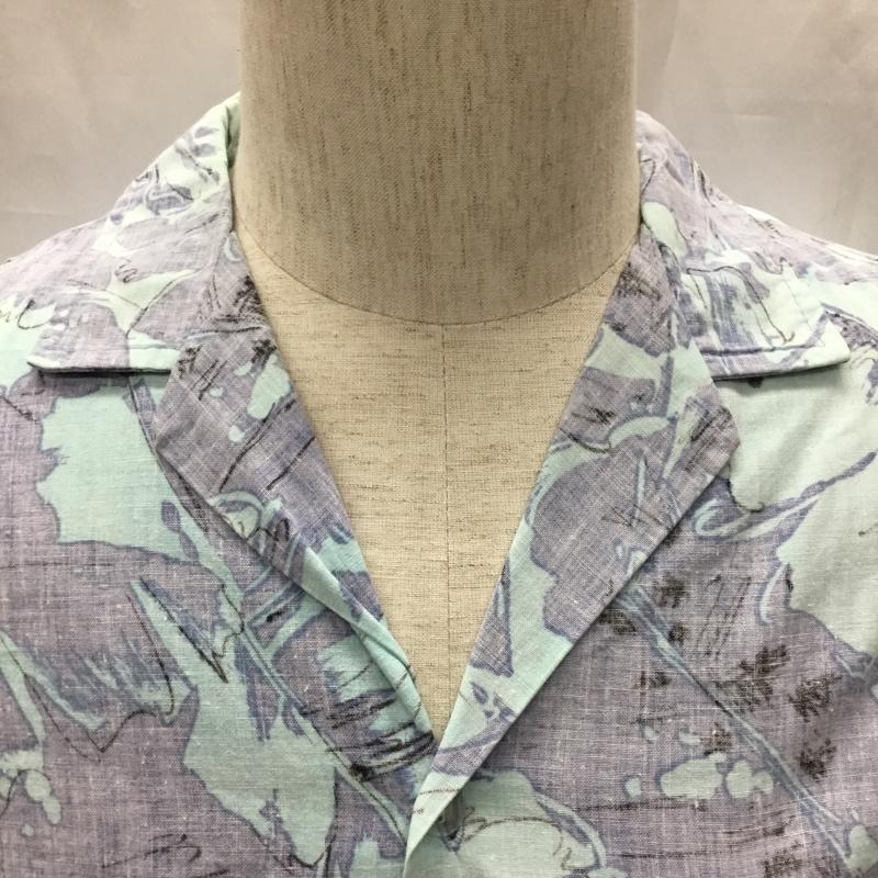 古着 USED シャツ、ブラウス 半袖 半袖シャツ カラーシャツ 半袖カットソー アロハシャツ 総柄 マルチカラー / マルチカラー /  メンズ USED 古着 中古 10108535