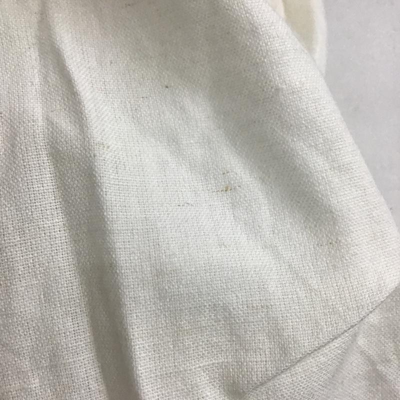 ザラ ZARA シャツ、ブラウス 半袖 M 無地 オフホワイト / オフホワイト / レディース USED 古着 中古 10105892
