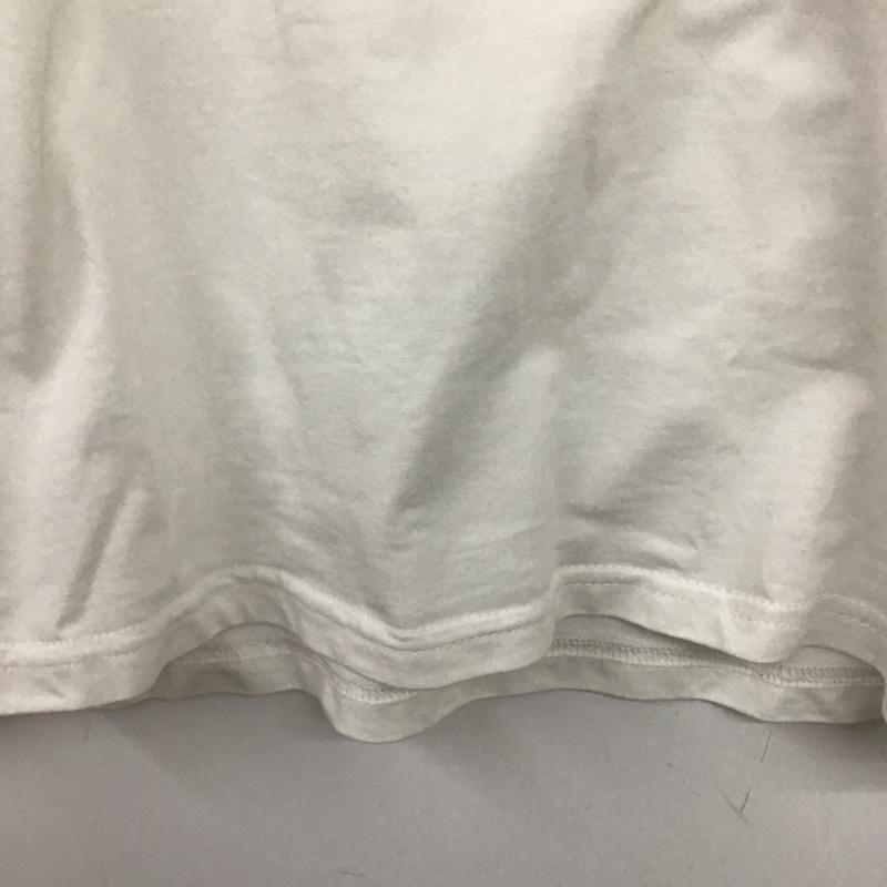 アニエス・ベー agnes b. Tシャツ 半袖 OF320051 クルーネック 4 ロゴ、文字 白 / ホワイト / レディース USED 古着 中古 10138970