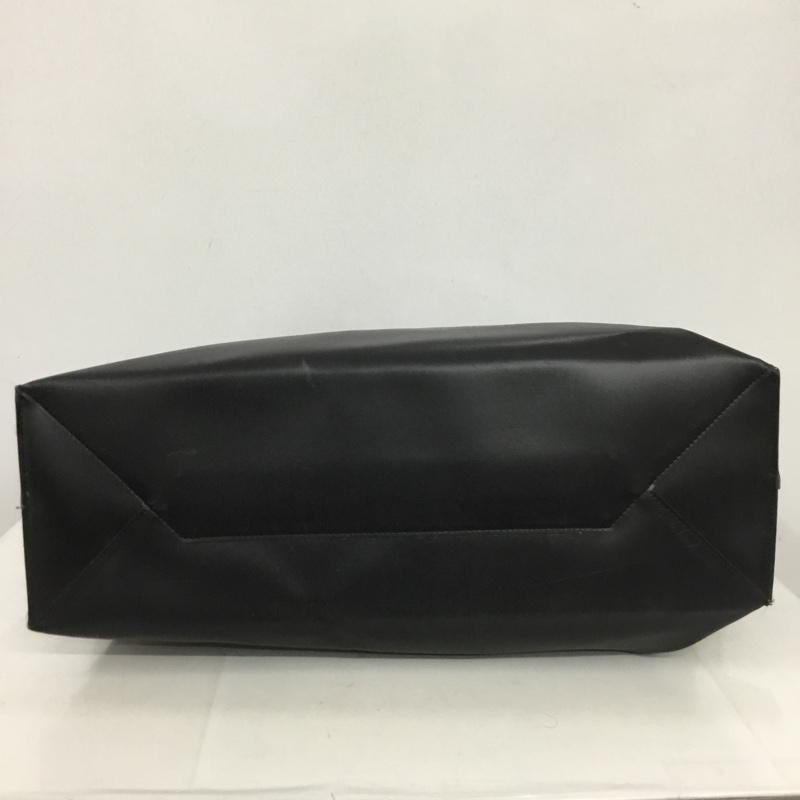 オーワイ OY トートバッグ トートバッグ ロゴレザーショッパーバッグ ロゴ、文字 黒 / ブラック / メンズ USED 古着 中古 10133612