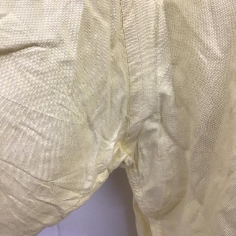 トミーヒルフィガー TOMMY HILFIGER シャツ、ブラウス 長袖 長袖シャツ カラーシャツ ポケットシャツ 長袖カットソー XL ロゴ、文字 黄 / イエロー /  メンズ USED 古着 中古 10113002