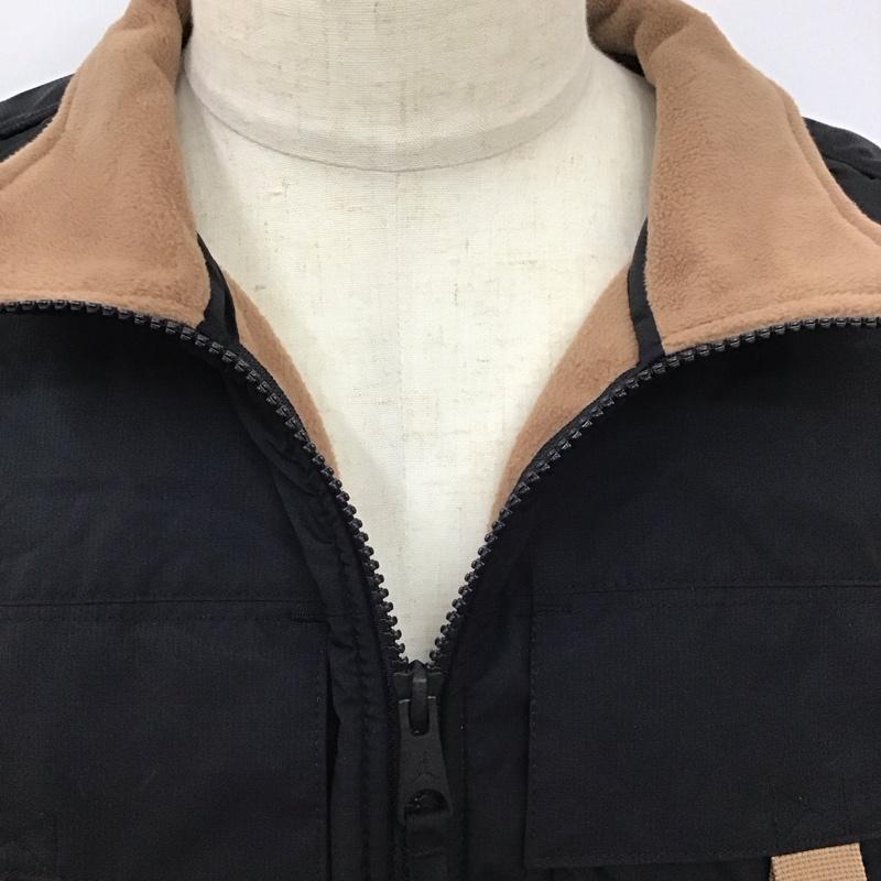 エアジョーダン AIR JORDAN ベスト ベスト ジップアップベスト ノースリーブカットソー スポーツウェア XL ロゴ、文字 黒 / ブラック / X 茶 / ブラウン / メンズ USED 古着 中古 10113653