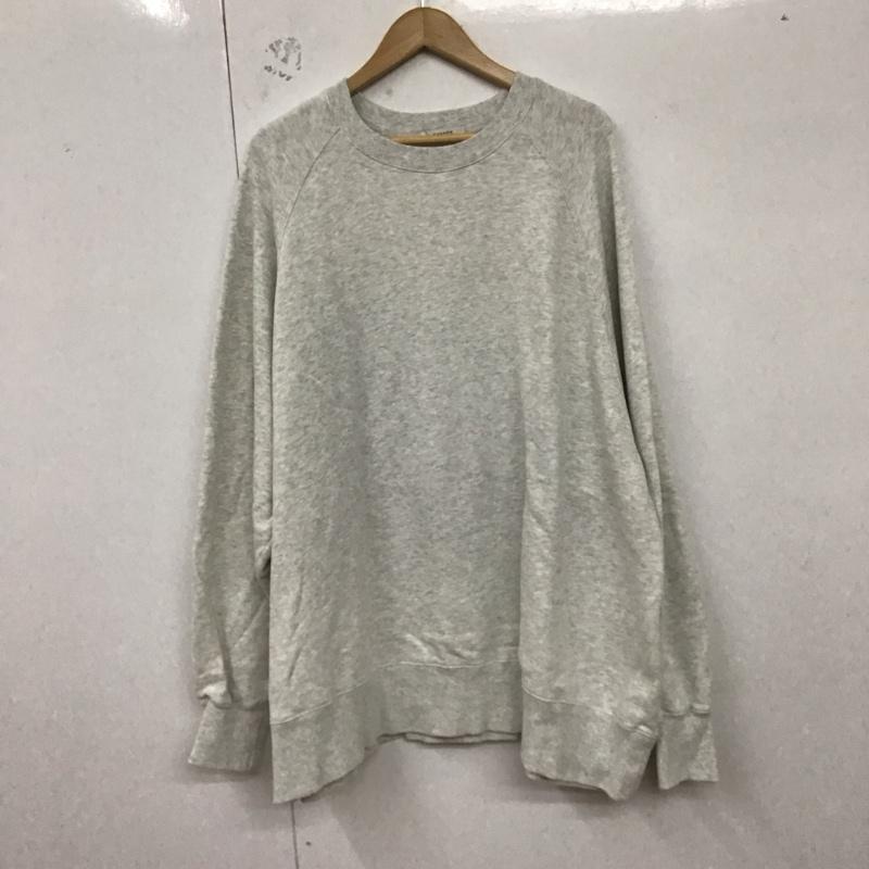 ジーナシス JEANASIS トレーナー 長袖 JS063853CF ヴィンテージウラケBIGプルオーバー FREE 無地 灰 / グレー / レディース USED 古着 中古 10129491