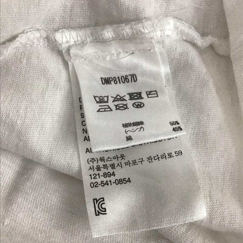 デウスエクスマキナ DEUS EX MACHINA Tシャツ 半袖 半袖カットソー プリントTシャツ クルーネックカットソー XS ロゴ、文字 白 / ホワイト / メンズ USED 古着 中古 10132414