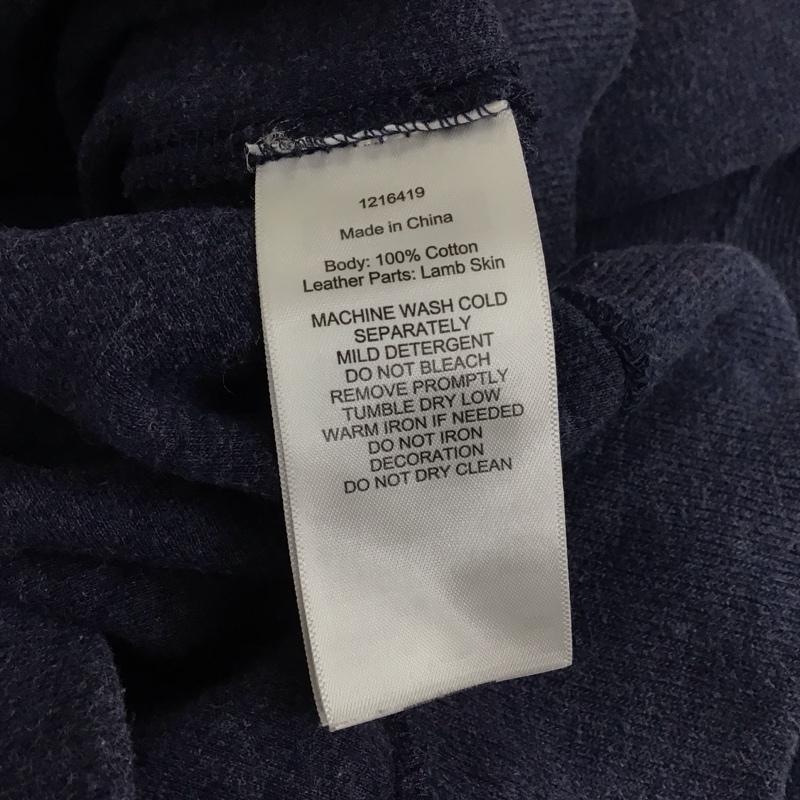 ポロラルフローレン POLO RALPH LAUREN パーカー 長袖 長袖パーカー プルオーバーパーカー スウェット XS ロゴ、文字 紺 / ネイビー / メンズ USED 古着 中古 10130312