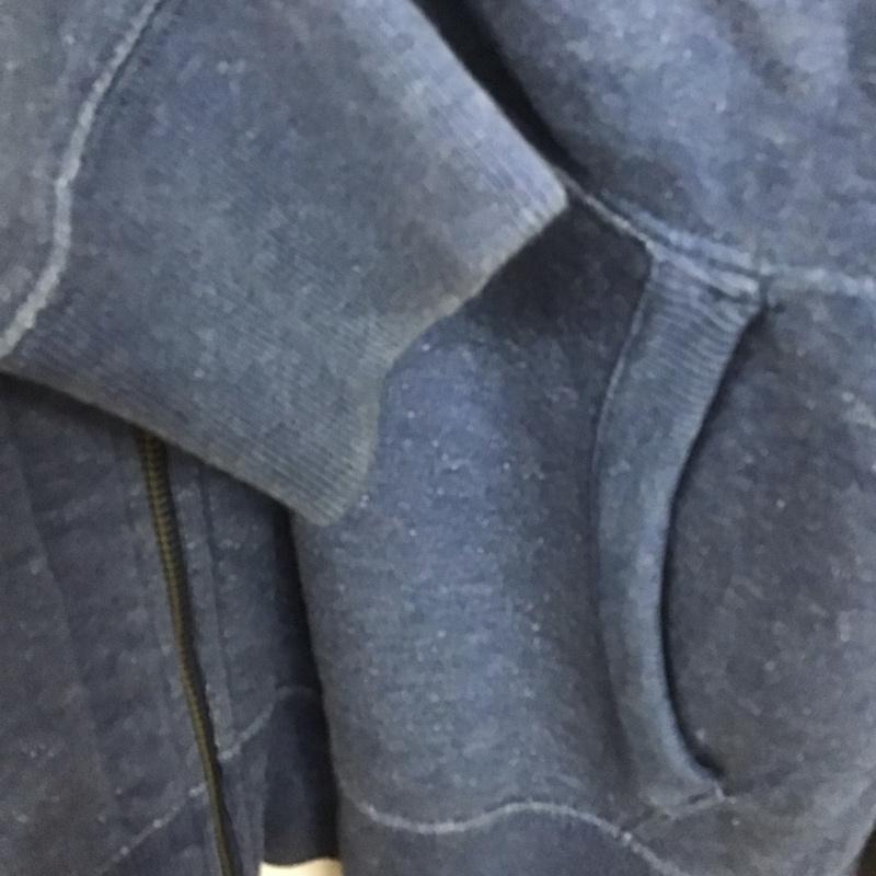 ポロラルフローレン POLO RALPH LAUREN パーカー 長袖 ジップアップパーカー 長袖パーカー スウェットパーカー L ロゴ、文字 インディゴ / インディゴ / メンズ USED 古着 中古 10137825