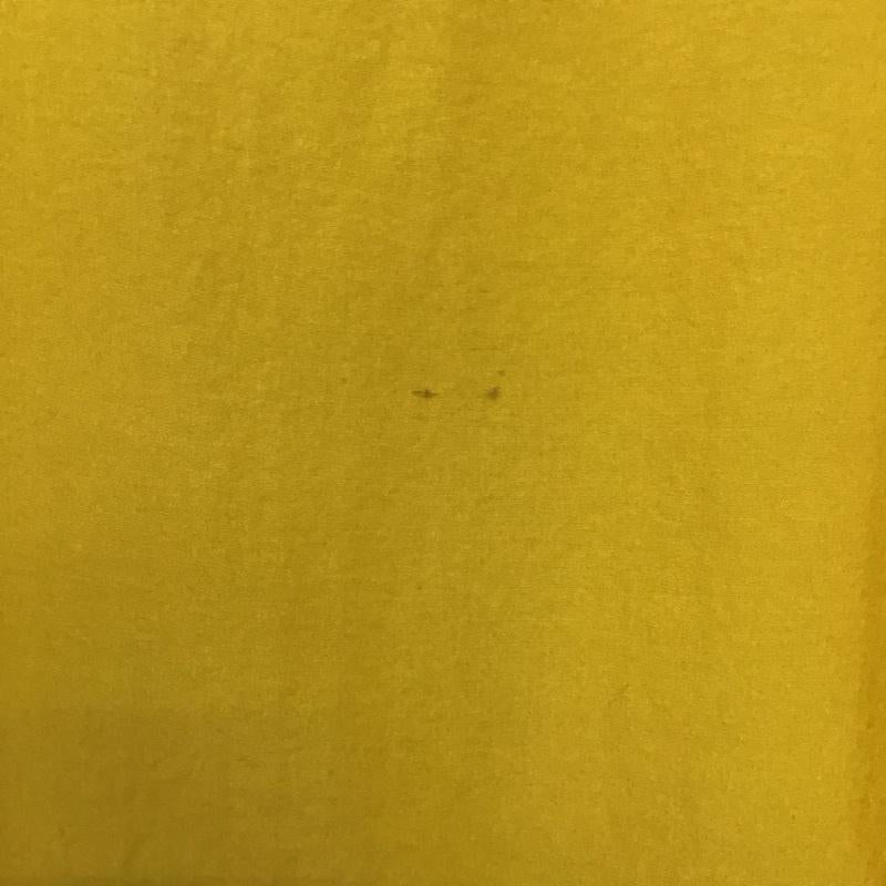 フェンディ FENDI カットソー 長袖 40 無地 黄 / イエロー / レディース USED 古着 中古 10133311