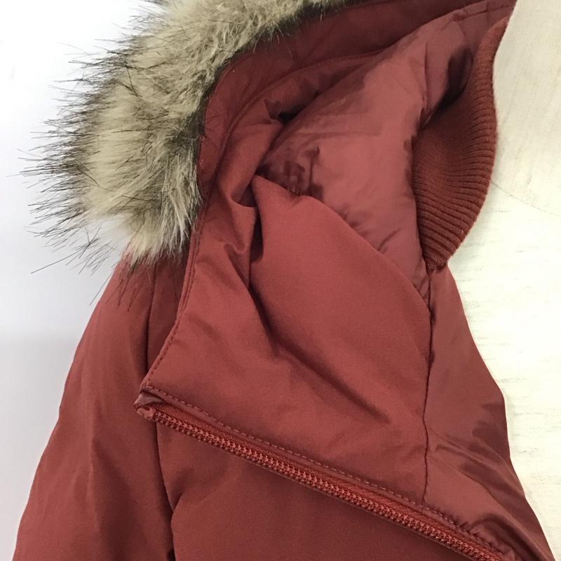 ユニクロ UNIQLO ジャケット、上着 ジャケット、ブレザー 211-401925 シームレスダウンジャケット ジップアップジャケット アウター L 無地 えんじ / ワインレッド / レディース USED 古着 中古 10127585