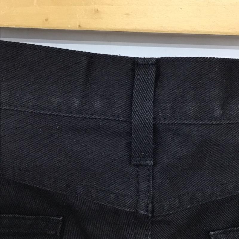 ワコマリア WACKO MARIA パンツ デニム、ジーンズ WS0166 WRANGLER M 無地 黒 / ブラック / メンズ USED 古着 中古 10134976