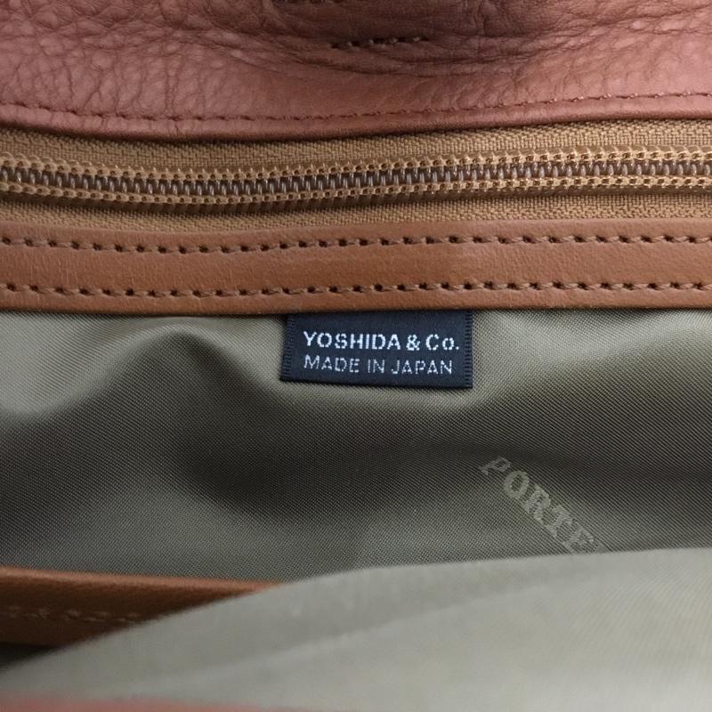 ポーター PORTER ショルダーバッグ ショルダーバッグ CISCO シスコ トートバッグ 2WAY レザー ロゴ、文字 茶 / ブラウン / メンズ USED 古着 中古 10145198