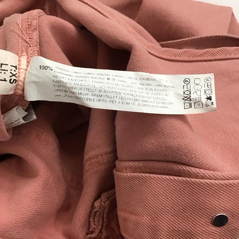 ザラ ZARA サロペット・オーバーオール サロペット、オーバーオール XS 無地 桃 / ピンク / レディース USED 古着 中古 10128912