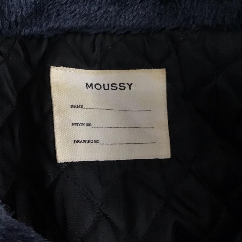 マウジー MOUSSY ジャケット、上着 ジャケット、ブレザー 0107aw30-6640 ミリタリージャケット ジップアップジャケット ナイロンジャケット 1 無地 紺 / ネイビー / レディース USED 古着 中古 10108825