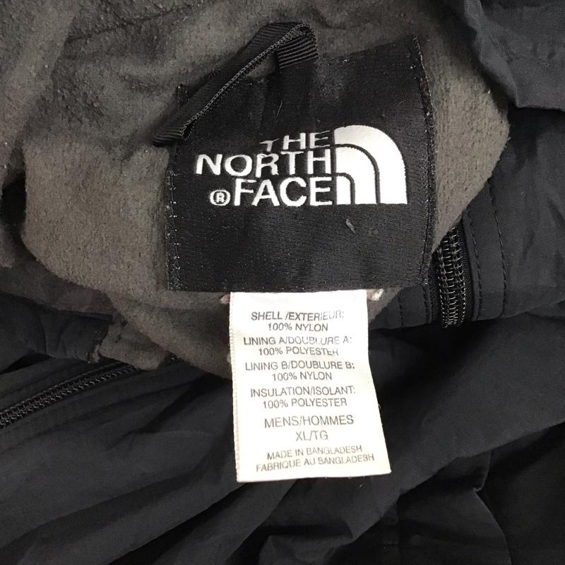 ザノースフェイス THE NORTH FACE ジャケット、上着 ジャンパー、ブルゾン ジップアップジャケット ジャンパー ジャケット カジュアルジャケット アウター XL ロゴ、文字 黒 / ブラック / メンズ USED 古着 中古 10116008