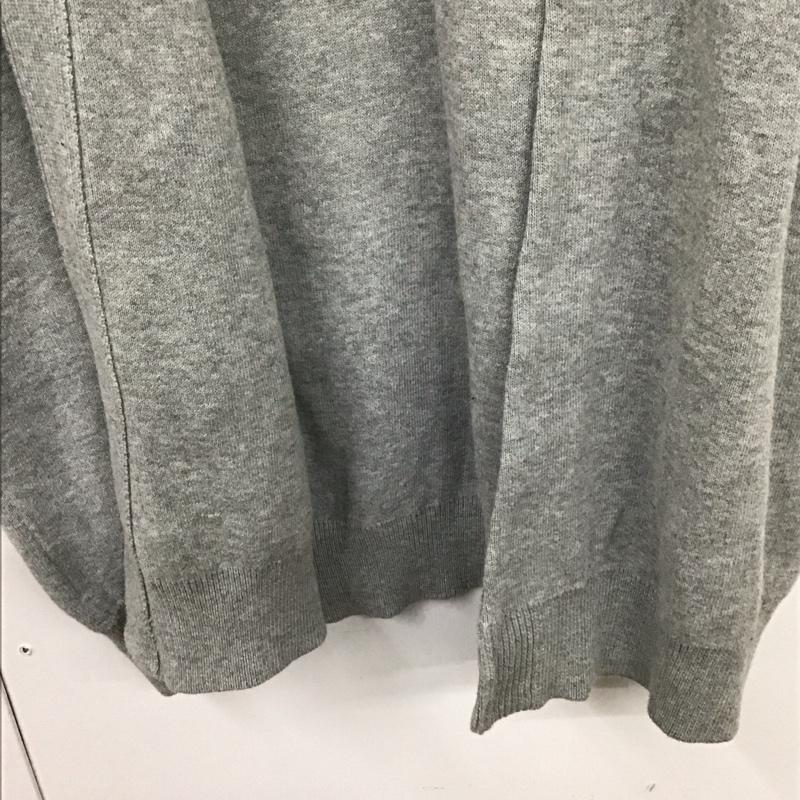 アズールバイマウジー AZUL BY MOUSSY カーディガン 長袖 250ASS70-3187 ニットカーディガン S 無地 灰 / グレー / レディース USED 古着 中古 10130388