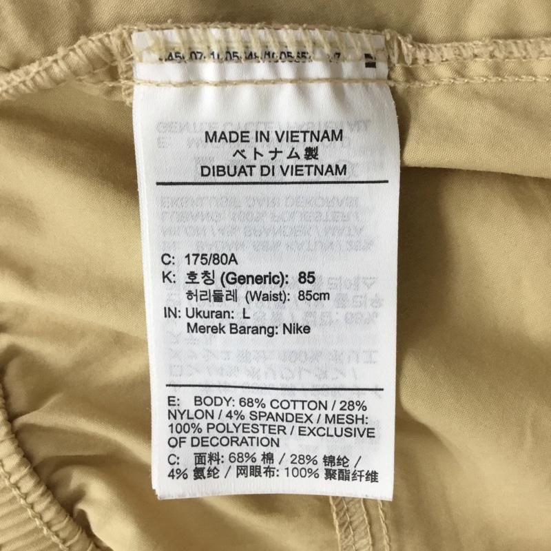 ナイキ NIKE パンツ ショートパンツ DV0533-252 ハーフパンツ スポーツウェア L ワンポイント ベージュ / ベージュ / メンズ USED 古着 中古 10119853