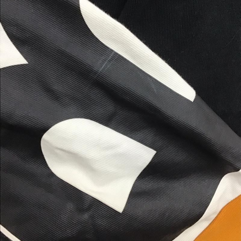 バーバリーロンドン Burberry London カットソー 長袖 長袖カットソー クルーネックカットソー ロングスリーブカットソー プリントTシャツ M プリント 白 / ホワイト / X 黒 / ブラック /  メンズ USED 古着 中古 10110390