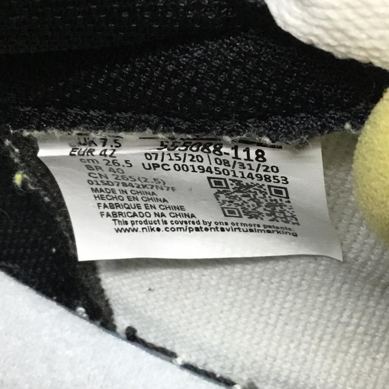 ナイキ NIKE スニーカー スニーカー 555088-118 AIR JORDAN 1 RETRO HIGH OG 26.5cm 26.5cm ロゴ、文字 マルチカラー / マルチカラー / メンズ USED 古着 中古 10118911