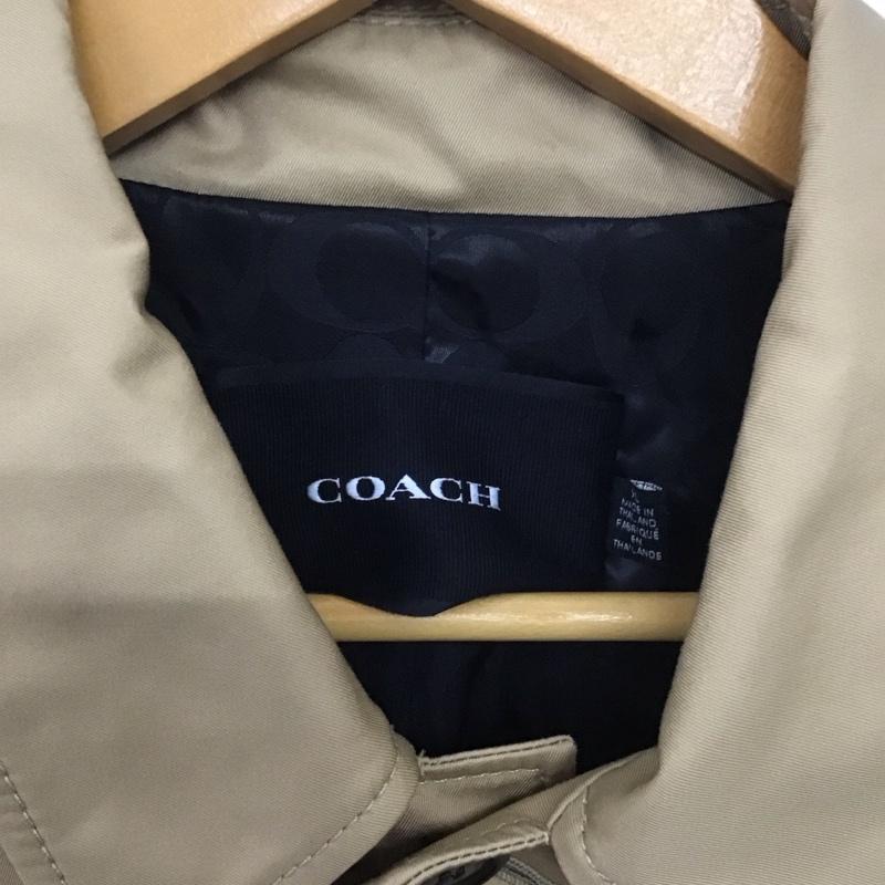 コーチ COACH コート コート一般 CF805 マックコート XL 無地 ベージュ / ベージュ / メンズ USED 古着 中古 10138671