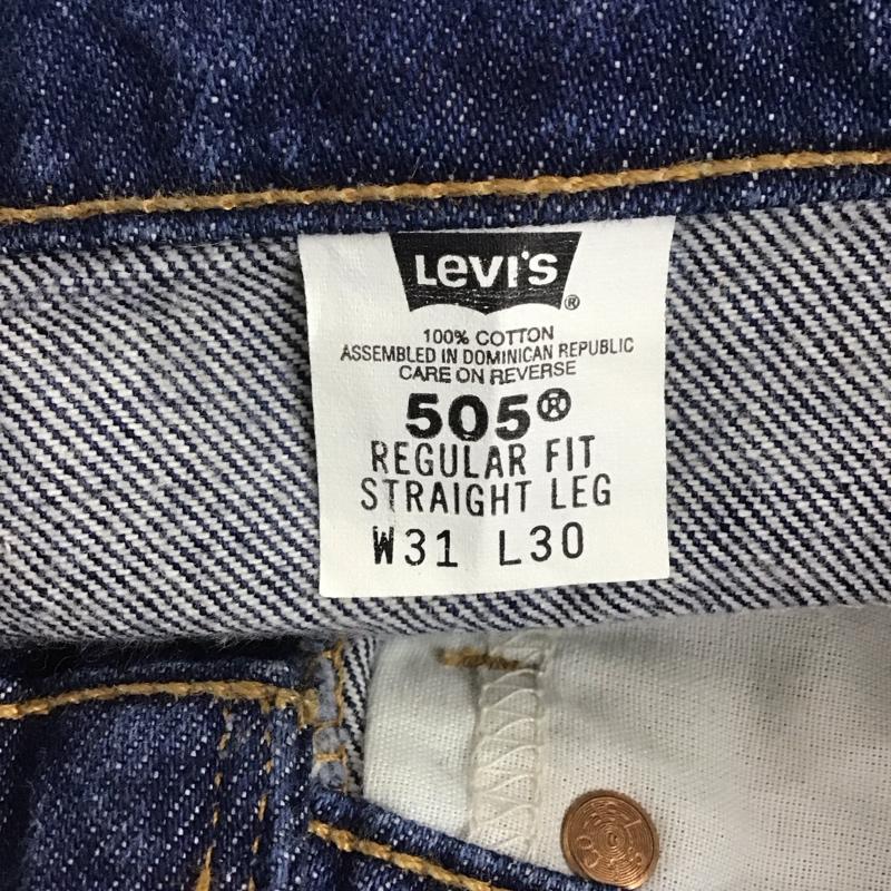 リーバイストラウスアンドコー Levi Strauss & co. パンツ デニム、ジーンズ デニムパンツ スリムパンツ カジュアルパンツ ストレッチパンツ 31インチ 無地 インディゴ / インディゴ / メンズ USED 古着 中古 10144972