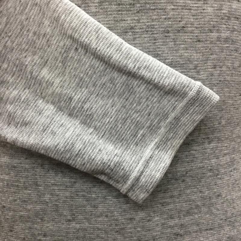 ハリウッドランチマーケット HOLLYWOOD RANCH MARKET カットソー 長袖 長袖カットソー Vネックカットソー ロングスリーブカットソー 2 無地 灰 / グレー /  メンズ USED 古着 中古 10112422