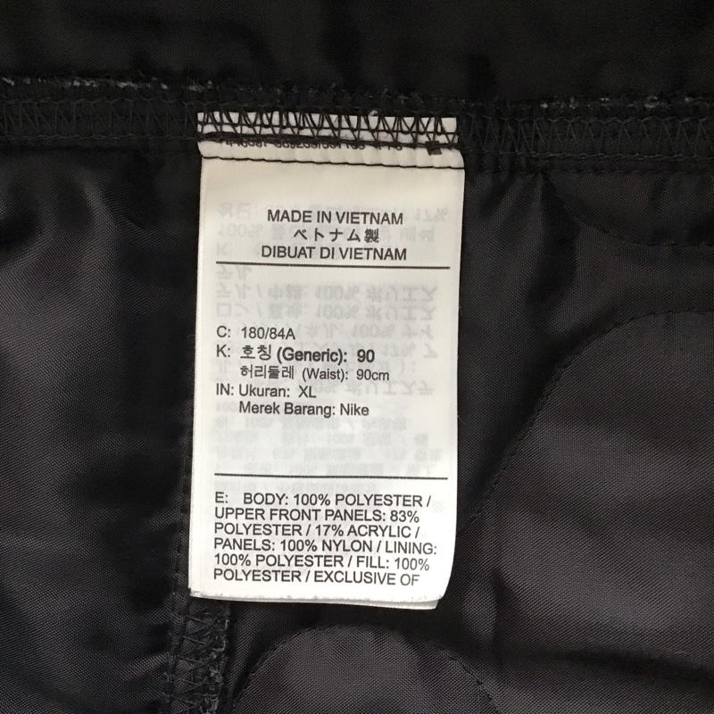 ナイキ NIKE パンツ ワークパンツ、ペインターパンツ bv4608-010 ミックス ジョガーパンツ スポーツウェア XL ロゴ、文字 黒 / ブラック / メンズ USED 古着 中古 10124719