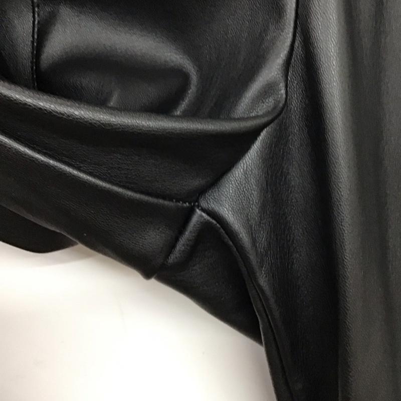 アディダス adidas パンツ ワークパンツ、ペインターパンツ 1l8012 アディブレイク ワイドパンツ XS ロゴ、文字 黒 / ブラック / レディース USED 古着 中古 10136760