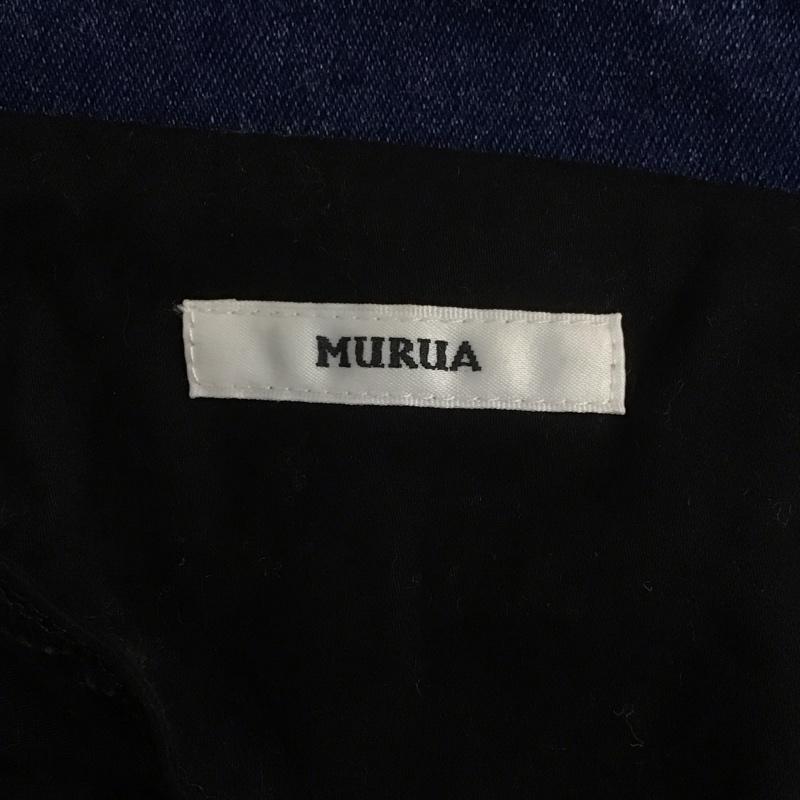 ムルーア MURUA コート コート一般 012150001601-01 ロングコート ノースリーブジャケット FREE 無地 黒 / ブラック / X インディゴ / インディゴ / レディース USED 古着 中古 10113716