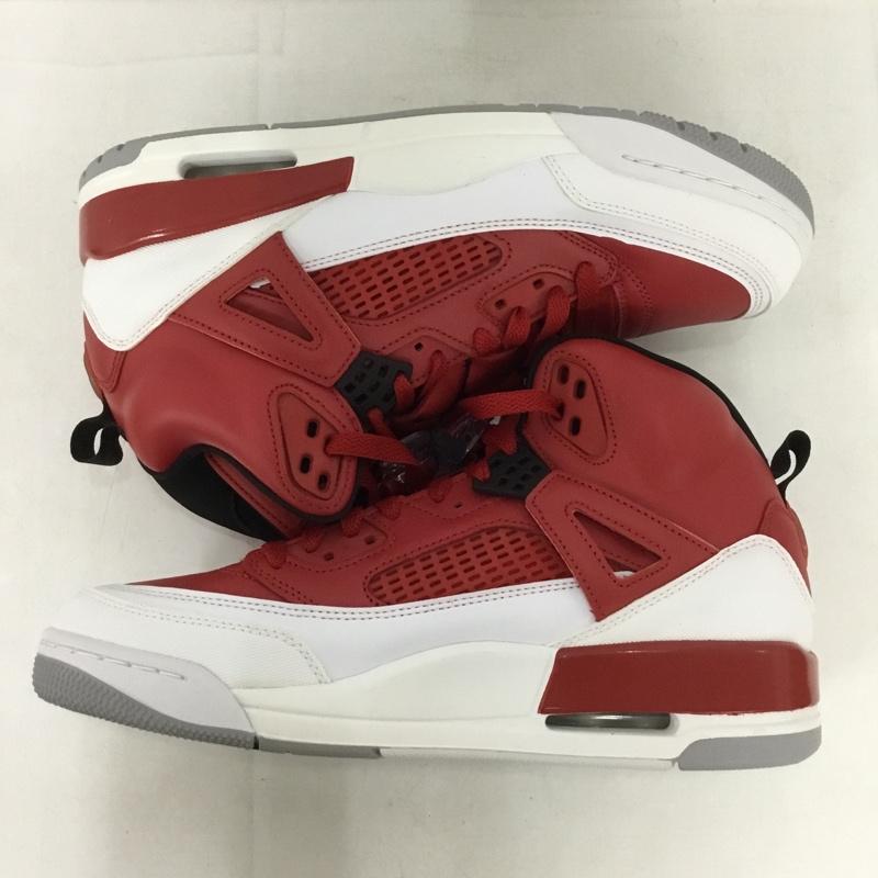 ナイキ NIKE スニーカー スニーカー 315371-603 JORDAN SPIZIKE 27.5cm 箱有 27.5cm ロゴ、文字 赤 / レッド / X 白 / ホワイト / X 黒 / ブラック / メンズ USED 古着 中古 10135514