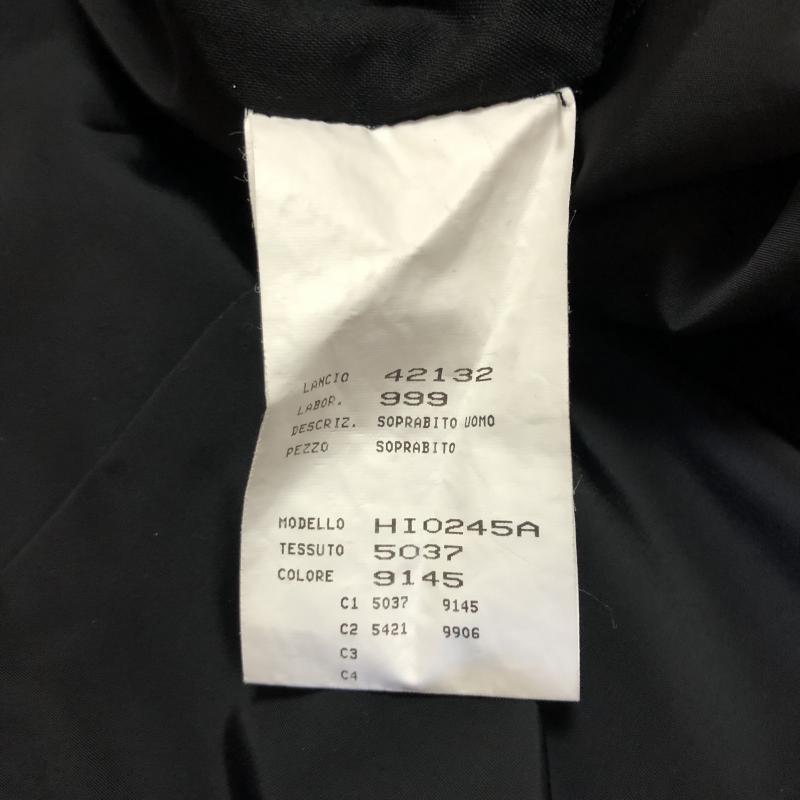 アルマーニコレッツォーニ ARMANI COLLEZIONI コート コート一般 40 無地 黒 / ブラック / メンズ USED 古着 中古 10007392