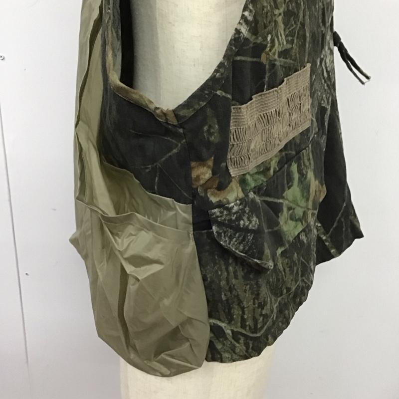 古着 USED ベスト ベスト GAME WINNER SPORTSWEAR ハンティングベスト FREE 総柄 マルチカラー / マルチカラー / メンズ USED 古着 中古 10125799